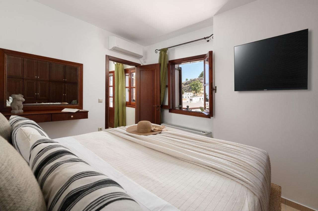 Lindos Luxury Belfry Apartment Eksteriør bilde