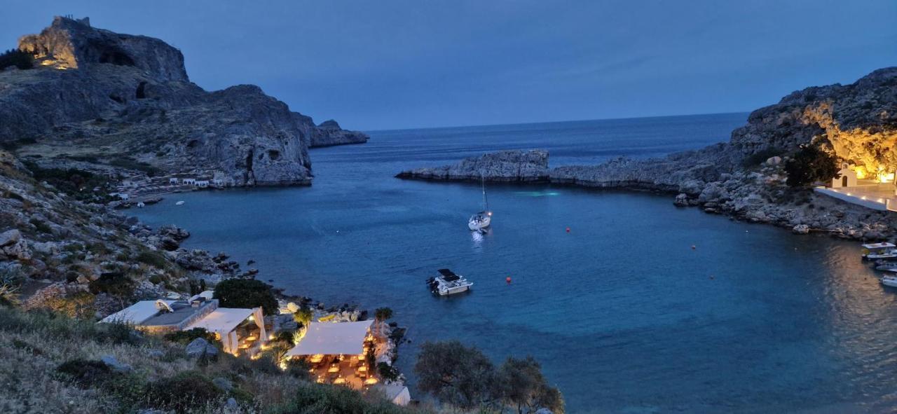 Lindos Luxury Belfry Apartment Eksteriør bilde